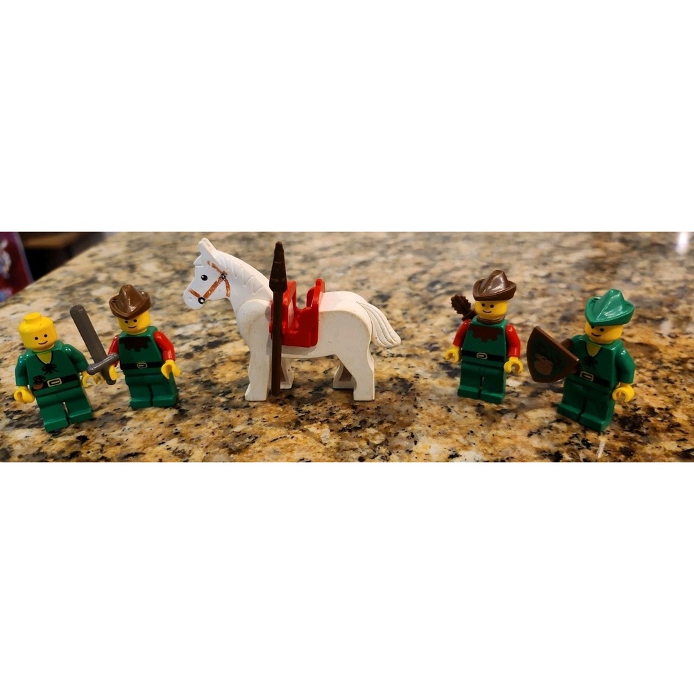 Vintage Lego Mini Figure Forestman/Horse Castle Figures Lot